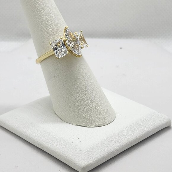 Jewelry - Brand New Sterling Silver 925 three Gemstones Ring